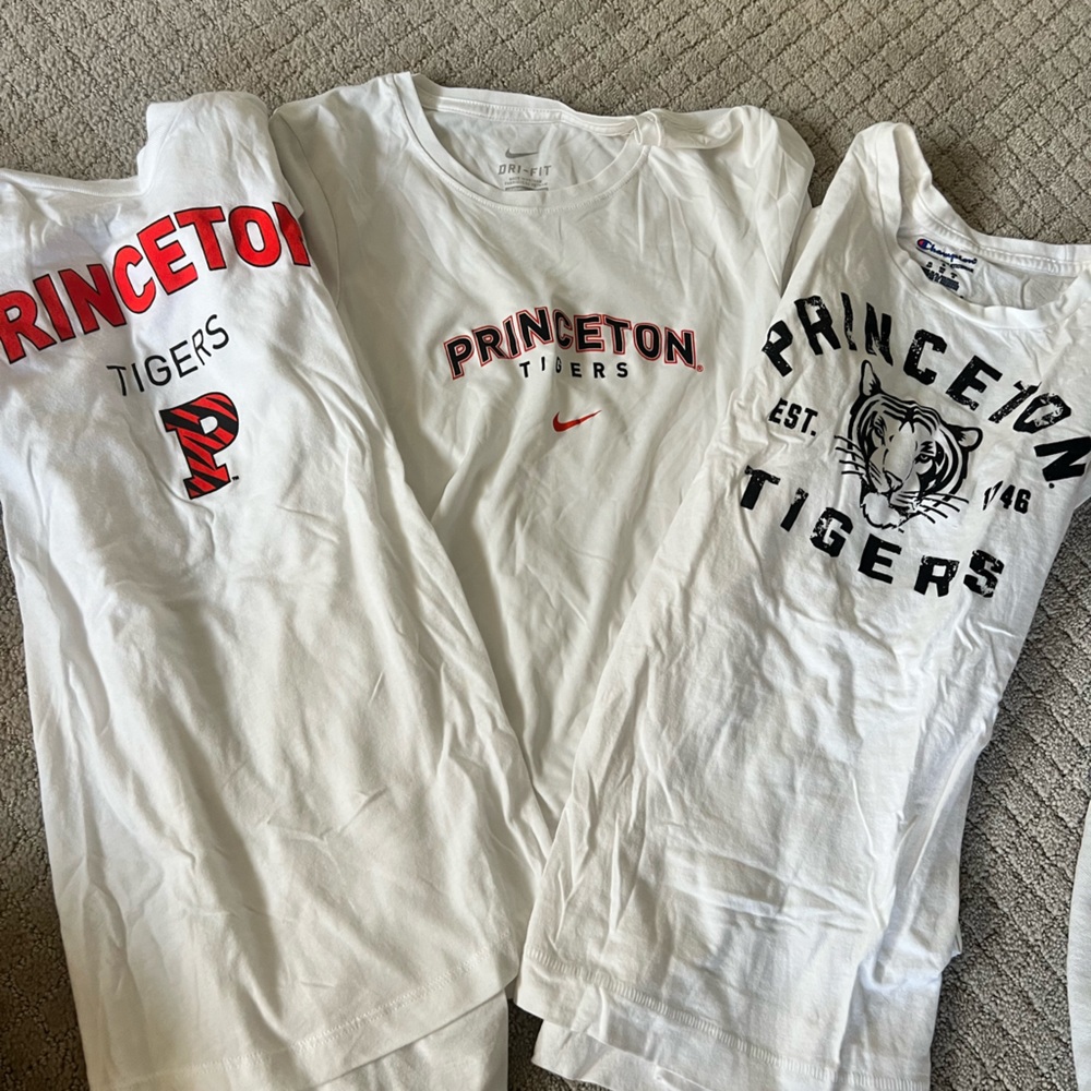 Pack of Princeton workout shirts